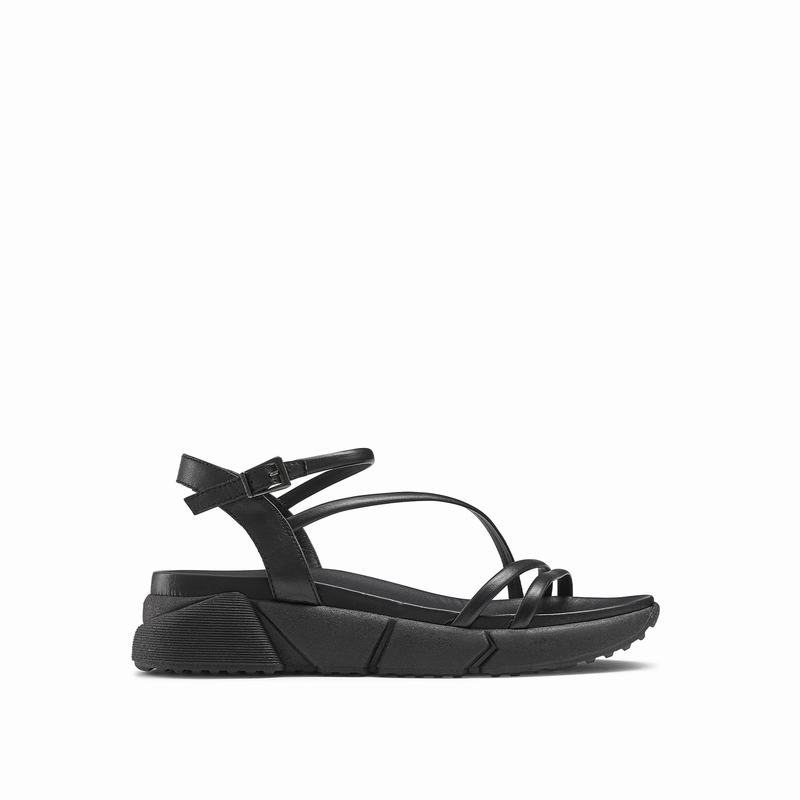 Russell & Bromley Flexible Sports Sandals Womens Black [JJV6166PF]
